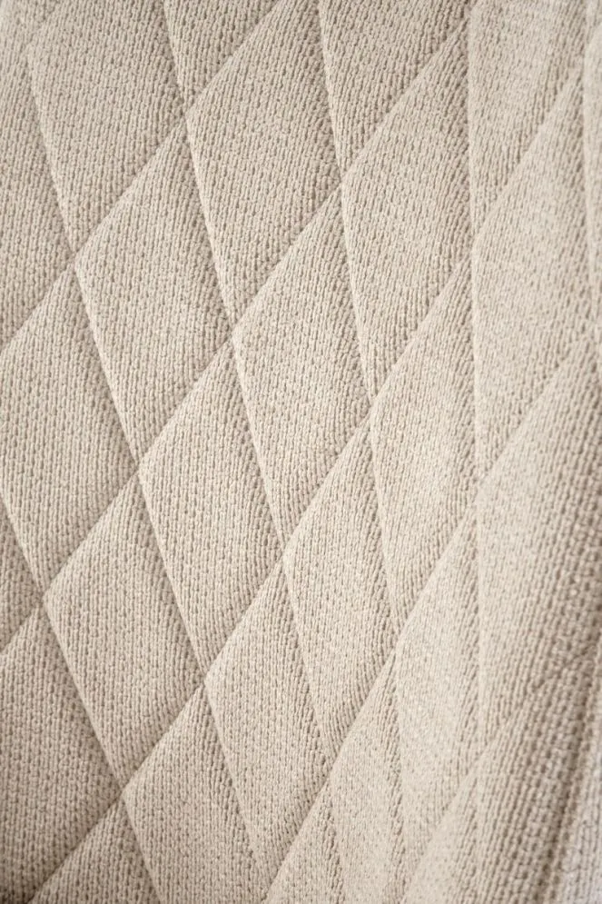 Krzesło tapicerowane K561 beżowe na metalowych nogach I sklep meblowy MIRAT. styl GLAMOUR, LOFT