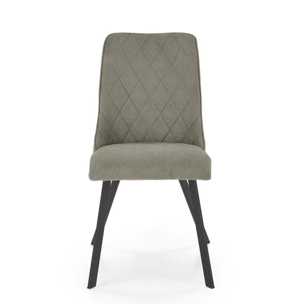 Krzesło tapicerowane K561 oliwkowe do jadalni I sklep meblowy MIRAT. styl GLAMOUR, LOFT