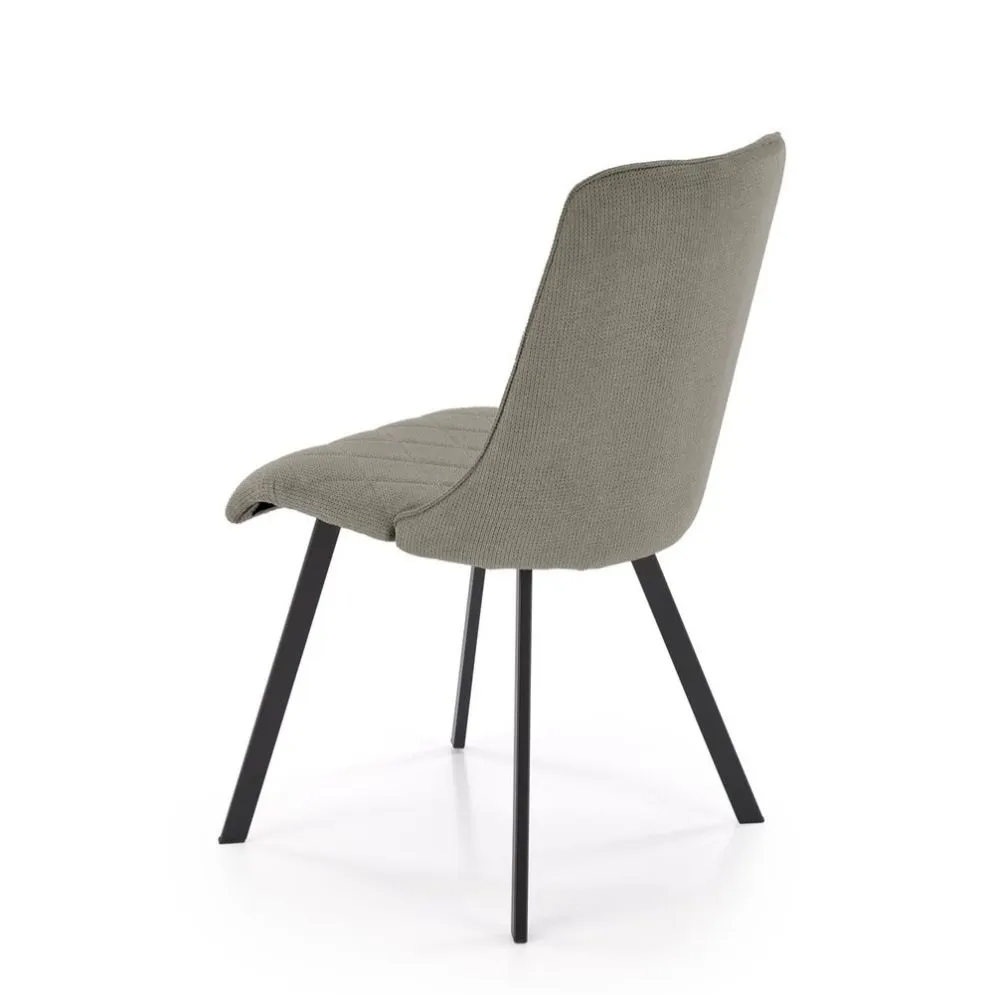 Krzesło tapicerowane K561 oliwkowe do jadalni I sklep meblowy MIRAT. styl GLAMOUR, LOFT