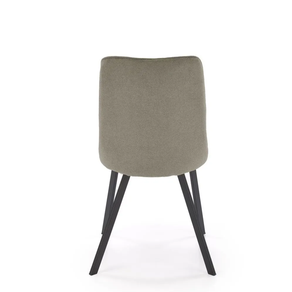 Krzesło tapicerowane K561 oliwkowe do jadalni I sklep meblowy MIRAT. styl GLAMOUR, LOFT