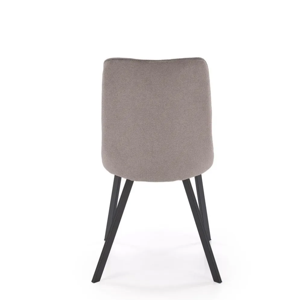 Krzesło tapicerowane K561 szare pikowane I sklep meblowy MIRAT. styl GLAMOUR, LOFT