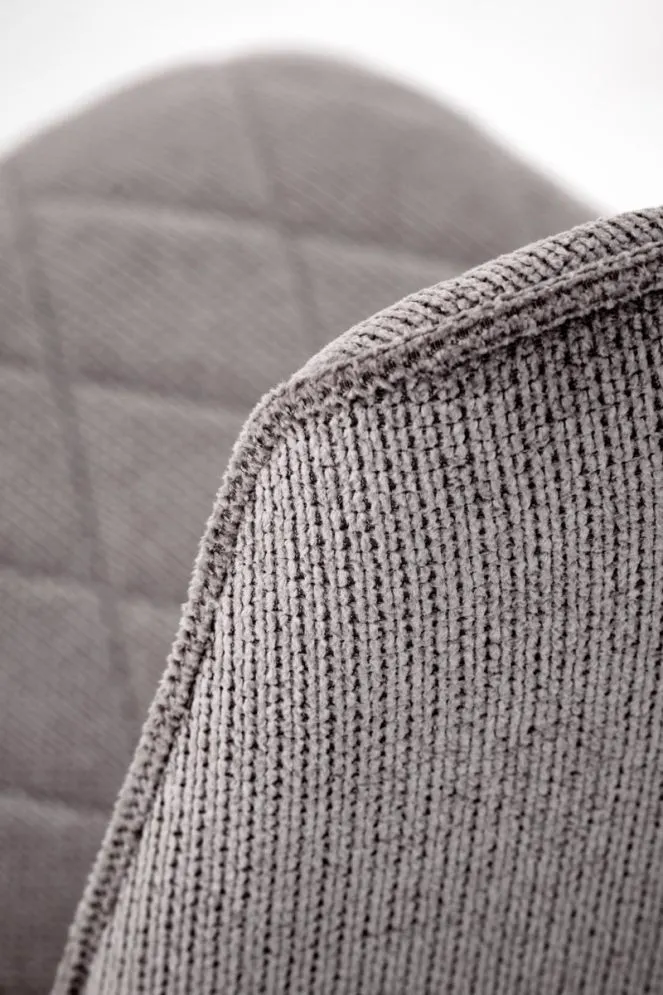 Krzesło tapicerowane K561 szare pikowane I sklep meblowy MIRAT. styl GLAMOUR, LOFT