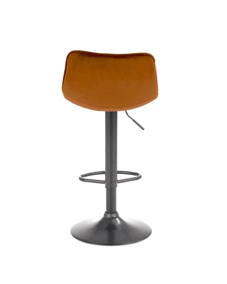 Hoker H-95 VELVET musztardowy obrotowy I sklep meblowy MIRAT. styl LOFT