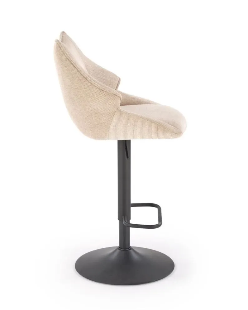 Hoker H-122 beżowy z oparciem I sklep meblowy MIRAT.