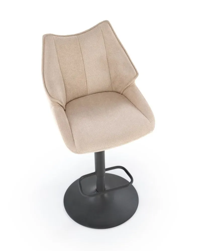 Hoker H-122 beżowy z oparciem I sklep meblowy MIRAT.