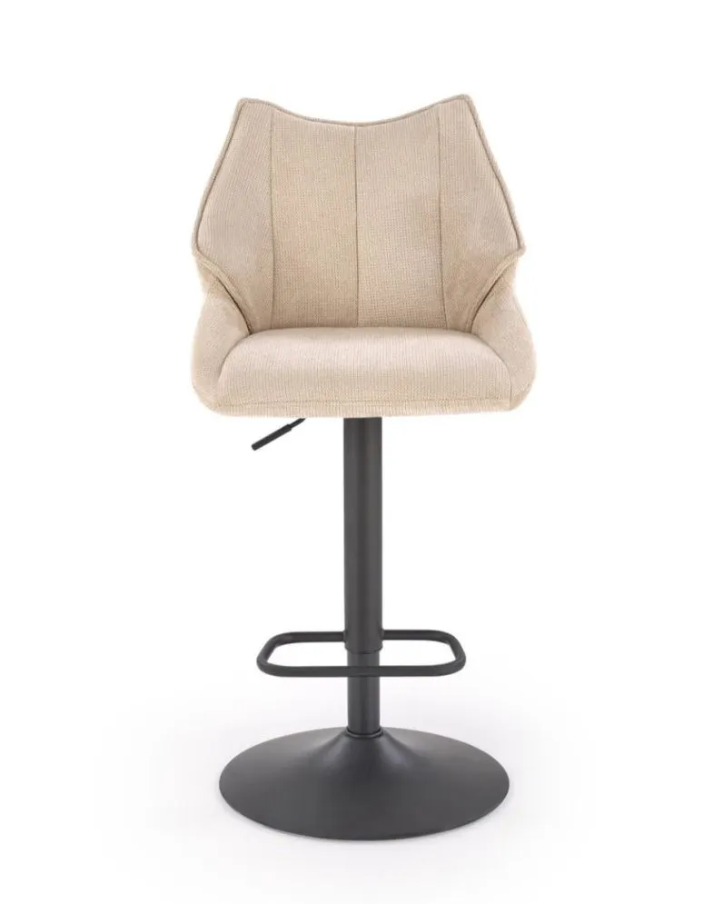 Hoker H-122 beżowy z oparciem I sklep meblowy MIRAT.