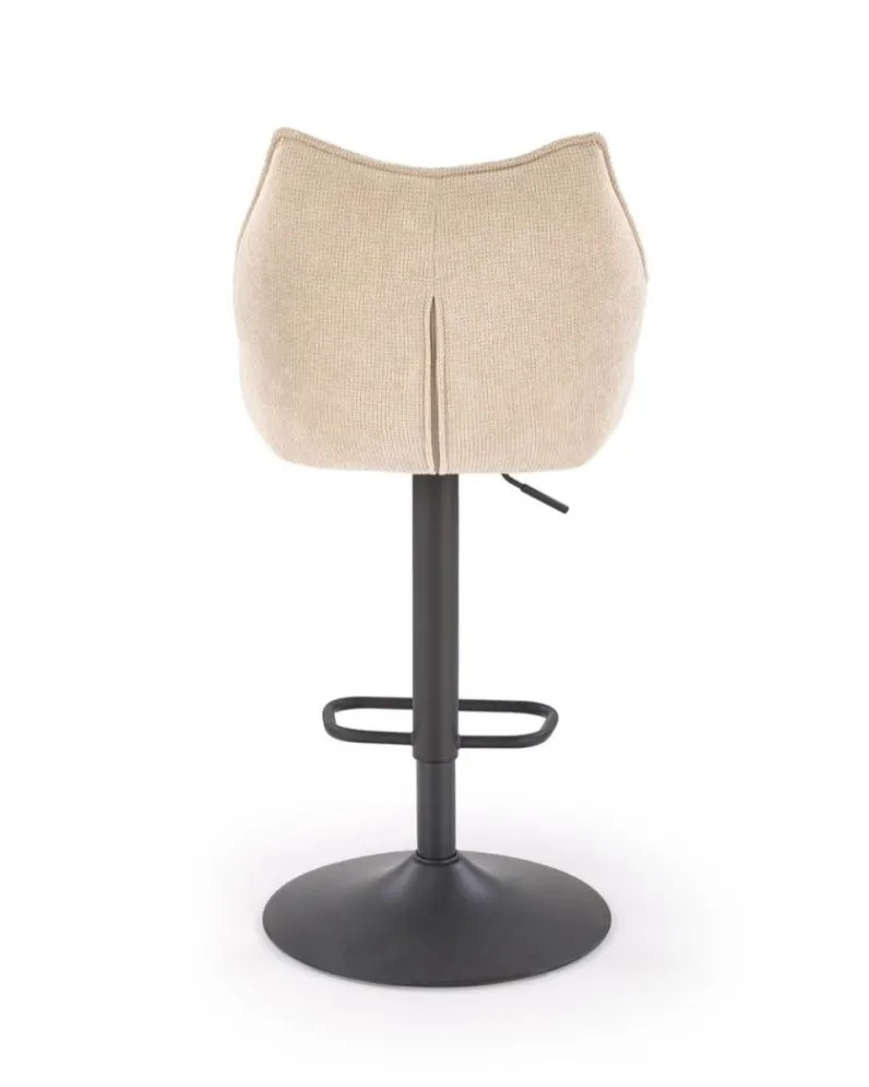 Hoker H-122 beżowy z oparciem I sklep meblowy MIRAT.