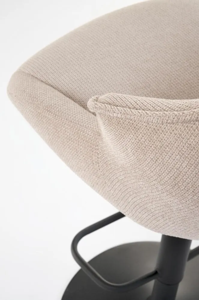 Hoker H-122 beżowy z oparciem I sklep meblowy MIRAT.