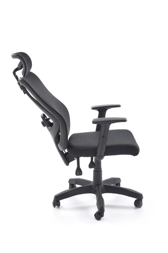 Fotel biurowy MASON czarny z mechanizmem multiblock I sklep meblowy MIRAT.