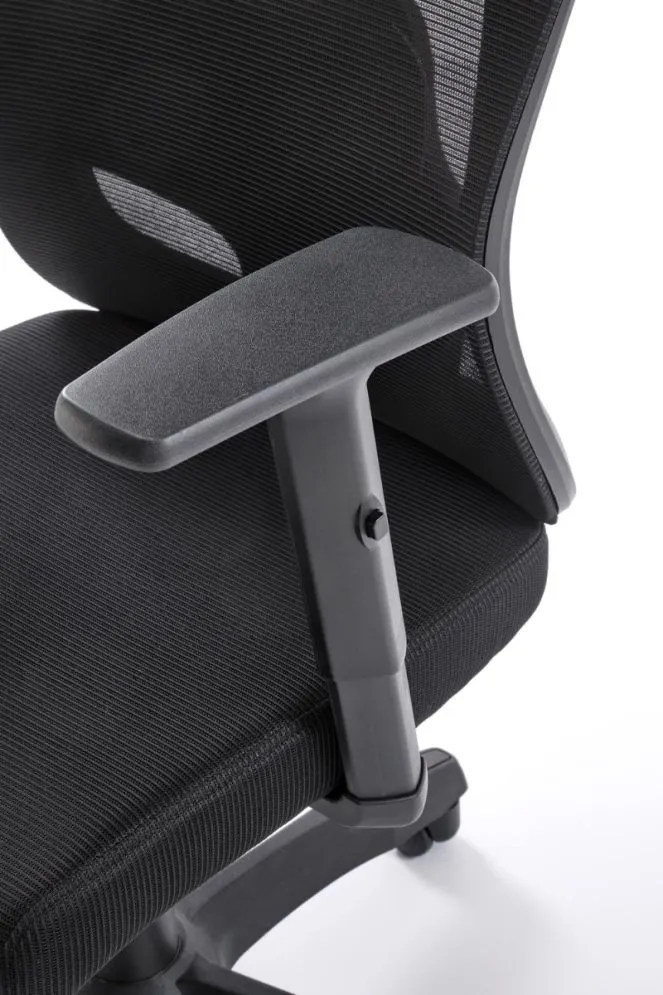 Fotel biurowy RAMOS czarny ergonomiczny I sklep meblowy MIRAT.