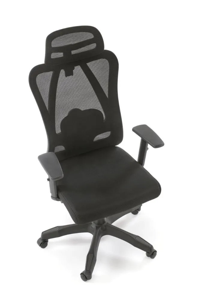 Fotel biurowy RAMOS czarny ergonomiczny I sklep meblowy MIRAT.