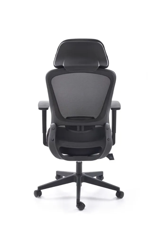 Fotel biurowy SONAR czarny z regulowanymi podłokietnikami I sklep meblowy MIRAT.