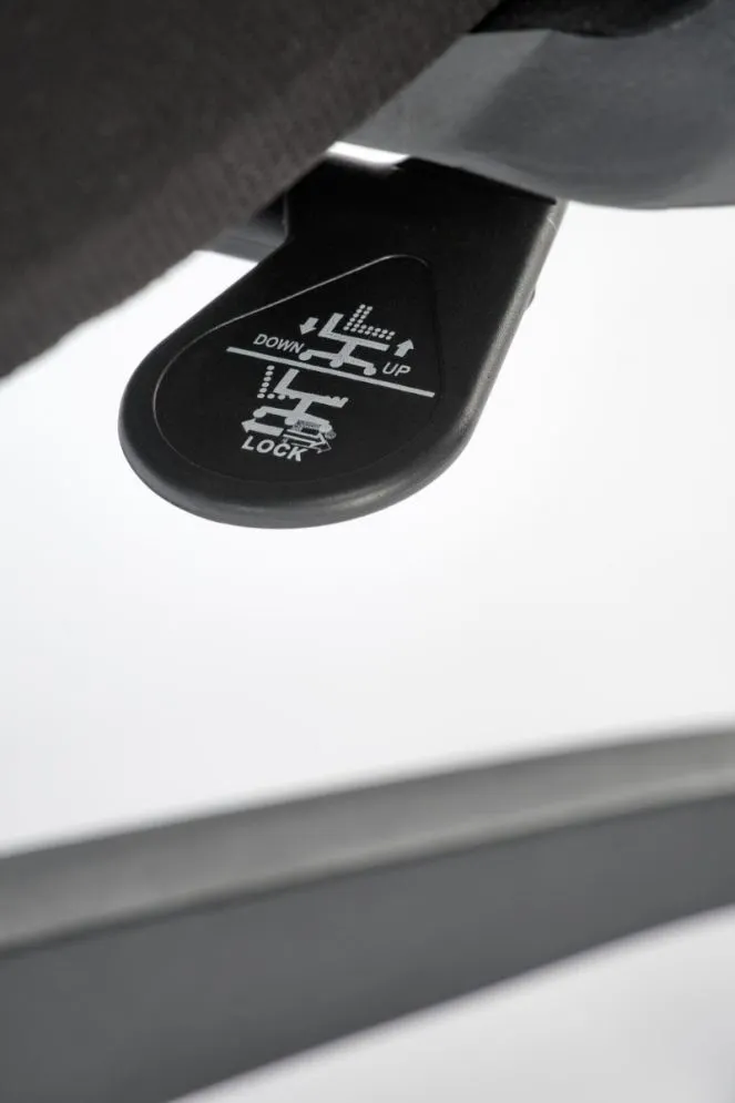 Fotel biurowy PABLO szary/czarny obrotowy I sklep meblowy MIRAT.