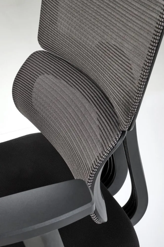 Fotel biurowy PABLO szary/czarny obrotowy I sklep meblowy MIRAT.