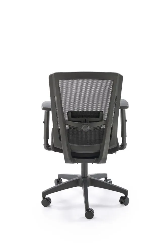 Fotel biurowy PAREDES czarny z regulowanymi podłokietnikami I sklep meblowy MIRAT.