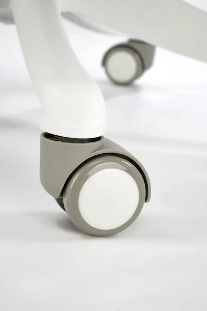 Fotel biurowy VESUVIO cynamonowy/biały z zagłówkiem I sklep meblowy MIRAT.