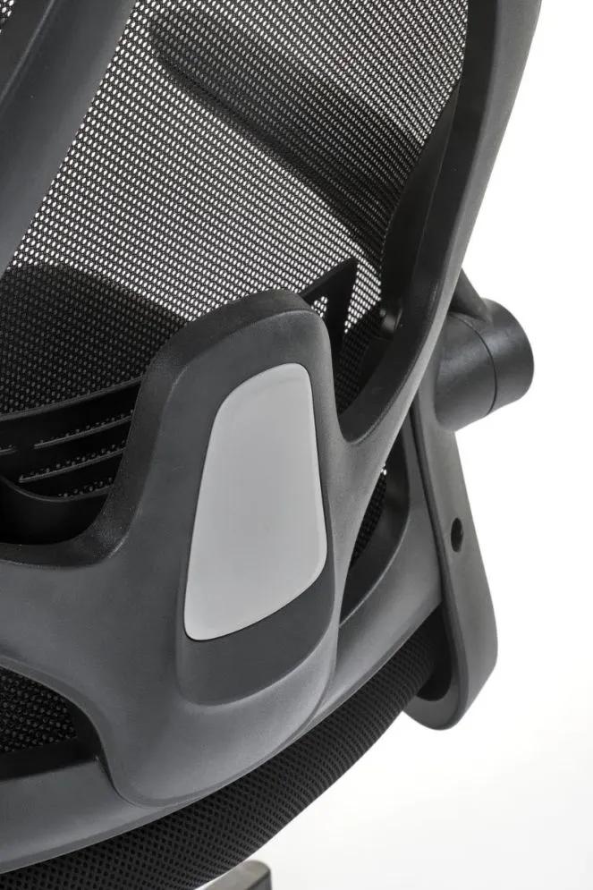 Fotel biurowy NEGRO czarny z regulowanym zagłówkiem I sklep meblowy MIRAT.