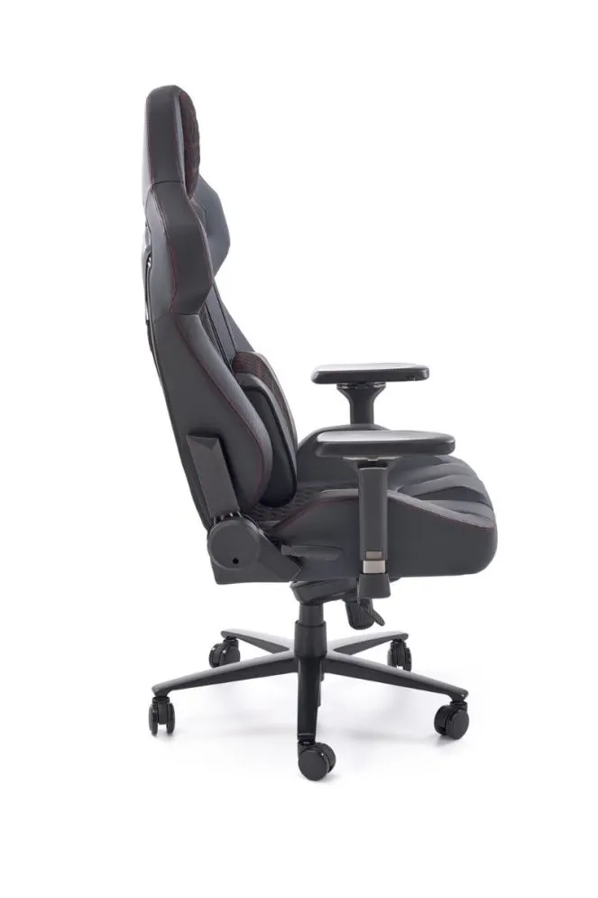 Fotel gamingowy BALDUR czarny z regulowanymi podłokietnikami I sklep meblowy MIRAT.