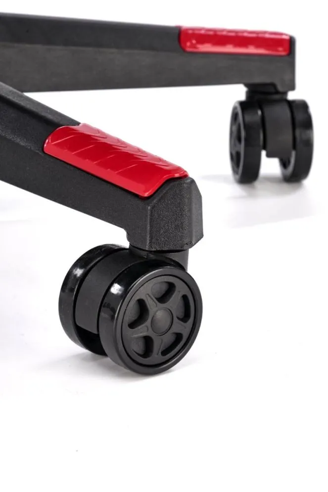 Fotel gamingowy NITRO 2 czerwony/czarny młodzieżowy I sklep meblowy MIRAT.