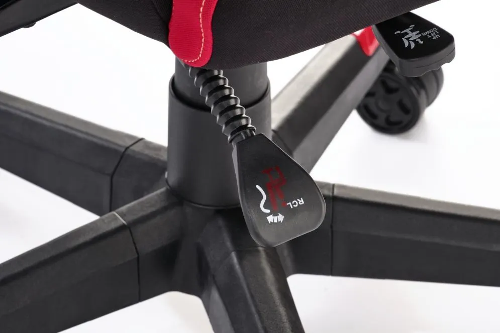 Fotel gamingowy NITRO 2 czerwony/czarny młodzieżowy I sklep meblowy MIRAT.