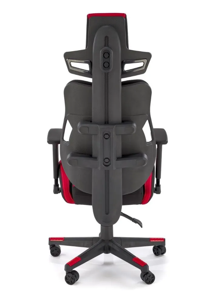 Fotel gamingowy NITRO 2 czerwony/czarny młodzieżowy I sklep meblowy MIRAT.
