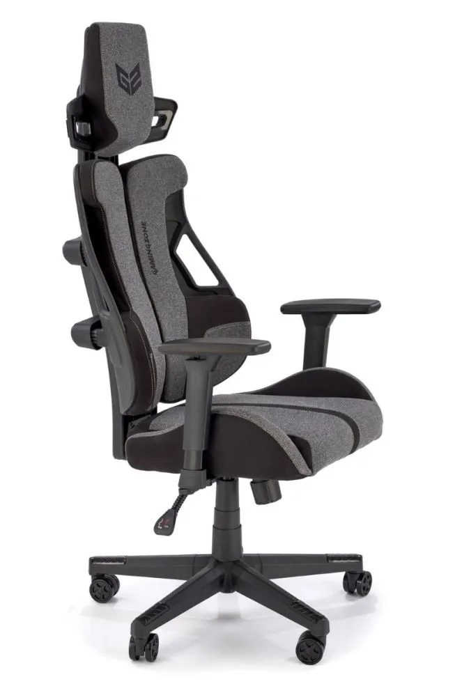 Fotel gamingowy NITRO 2 szary/czarny obrotowy I sklep meblowy MIRAT.