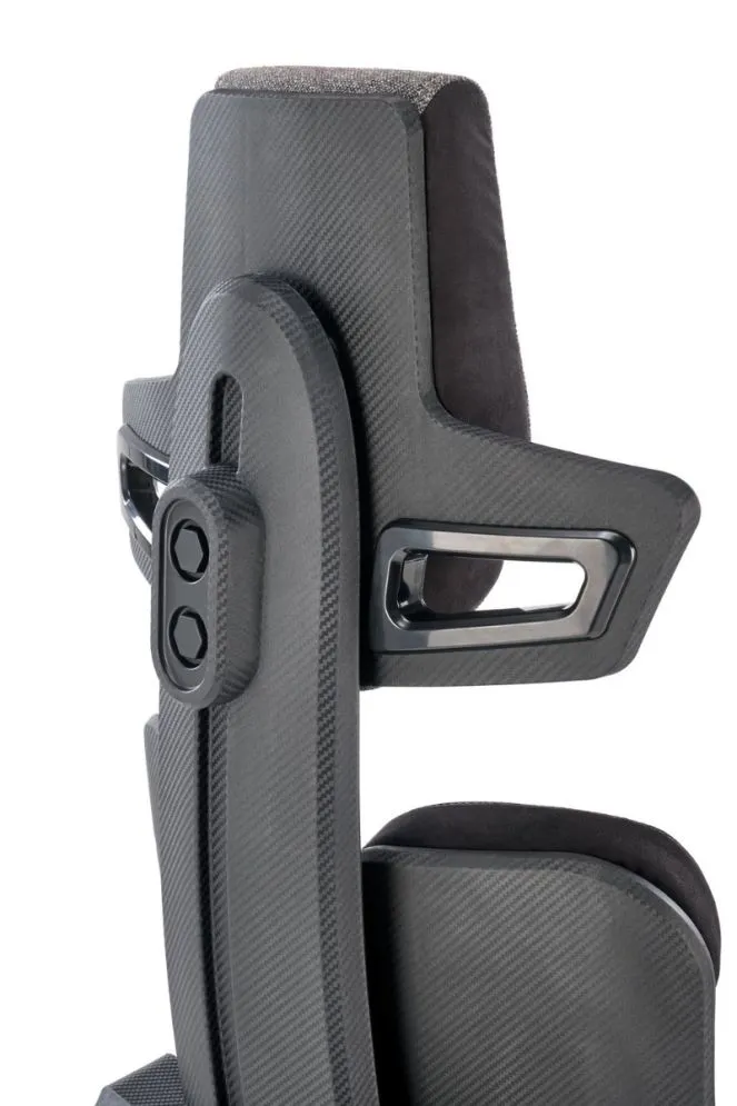 Fotel gamingowy NITRO 2 szary/czarny obrotowy I sklep meblowy MIRAT.