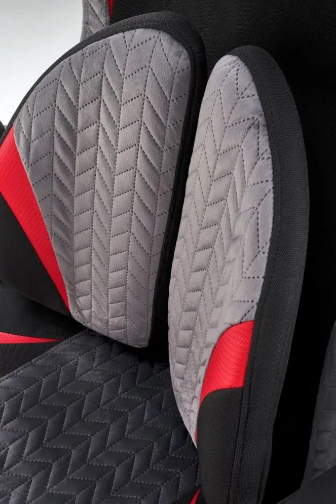 Fotel biurowy JENSEN czarny/szary obrotowy I sklep meblowy MIRAT.