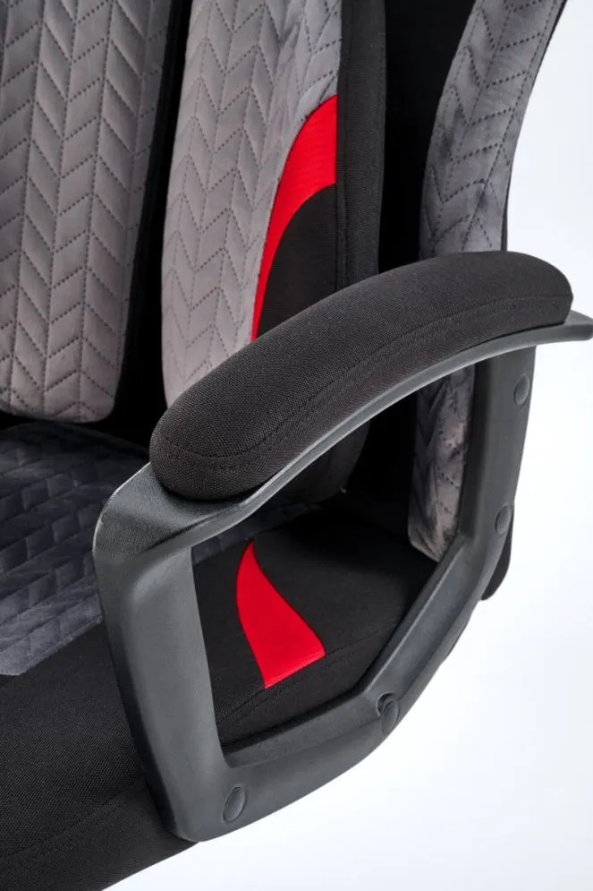 Fotel biurowy JENSEN czarny/szary obrotowy I sklep meblowy MIRAT.