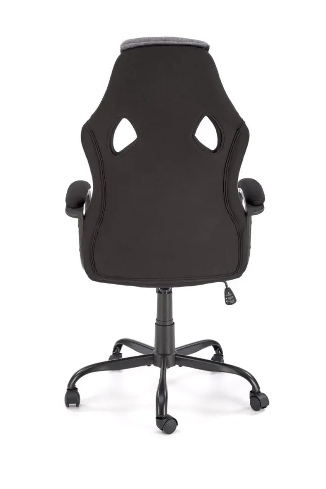 Fotel biurowy JENSEN czarny/szary obrotowy I sklep meblowy MIRAT.