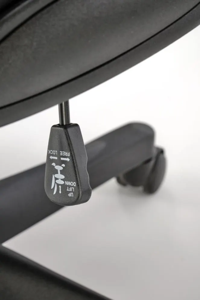 Fotel gamingowy RAGNAR czarny/niebieski eco skóra I sklep meblowy MIRAT.