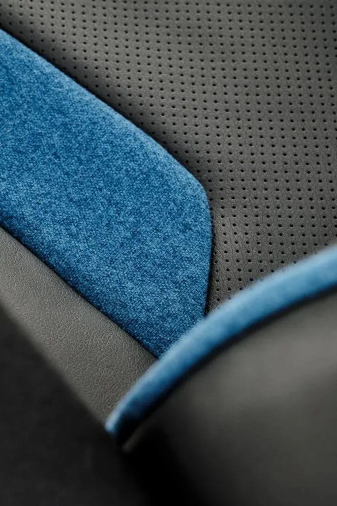 Fotel gamingowy RAGNAR czarny/niebieski eco skóra I sklep meblowy MIRAT.