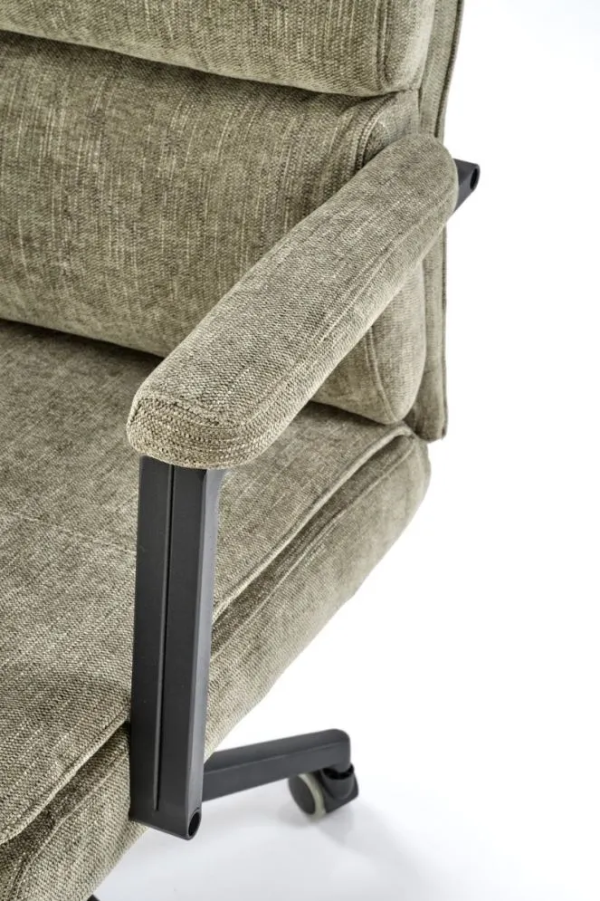 Fotel biurowy ADRIANO oliwkowy obrotowy I sklep meblowy MIRAT.