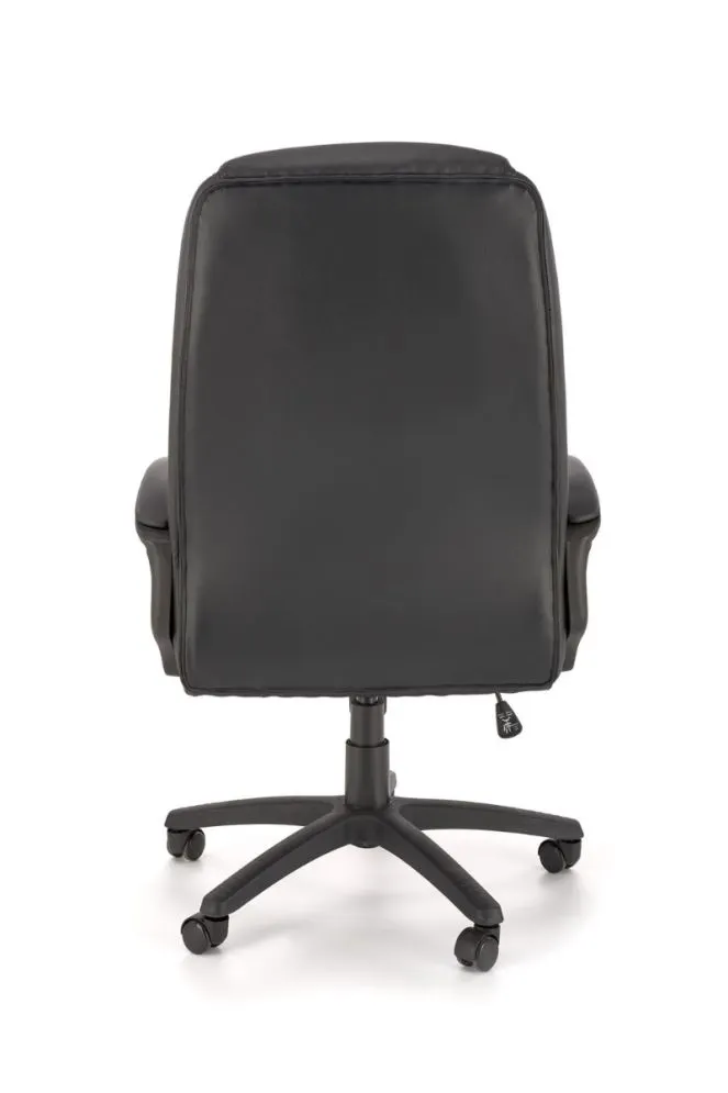 Fotel biurowy MARIO czarny z eco skóry I sklep meblowy MIRAT.