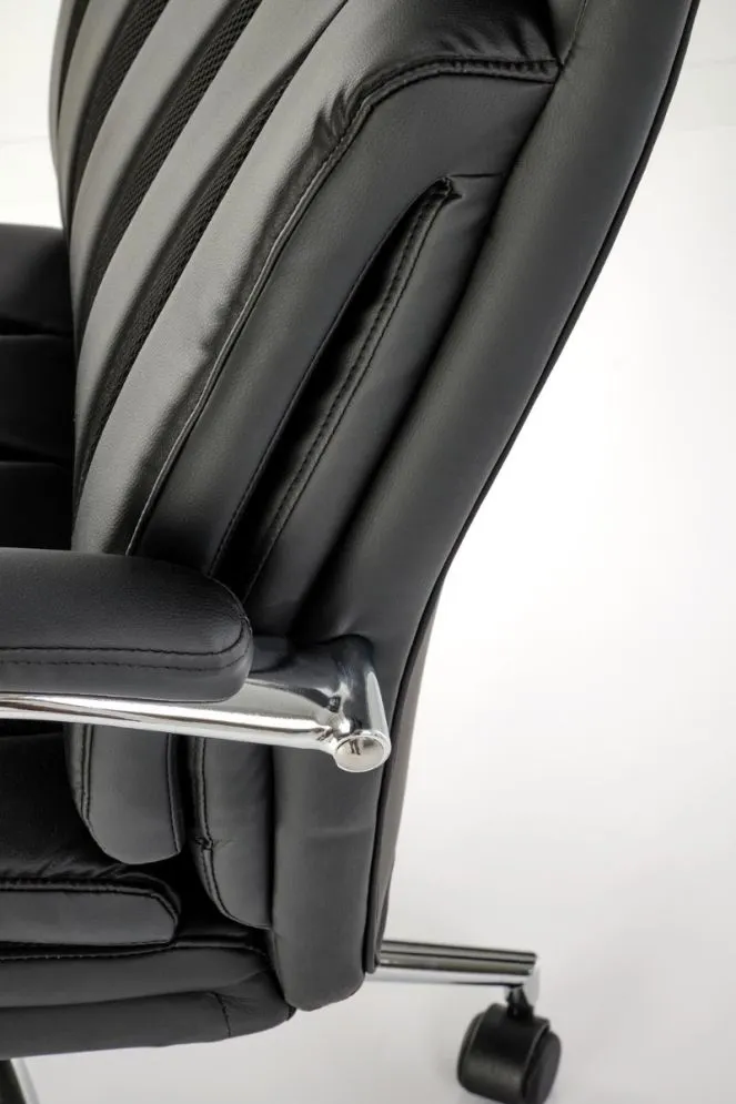 Fotel biurowy ROMANO czarny obrotowy I sklep meblowy MIRAT.