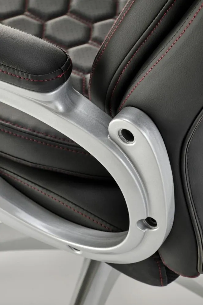 Fotel biurowy THOMAS czarny do gabinetu I sklep meblowy MIRAT.