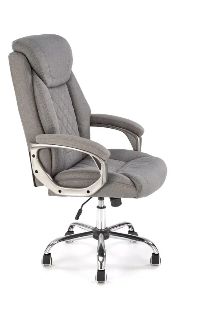 Fotel biurowy HELDER 2 szary z podłokietnikami I sklep meblowy MIRAT.