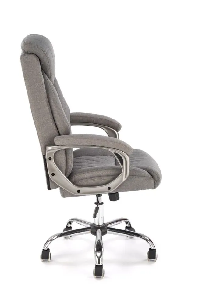 Fotel biurowy HELDER 2 szary z podłokietnikami I sklep meblowy MIRAT.