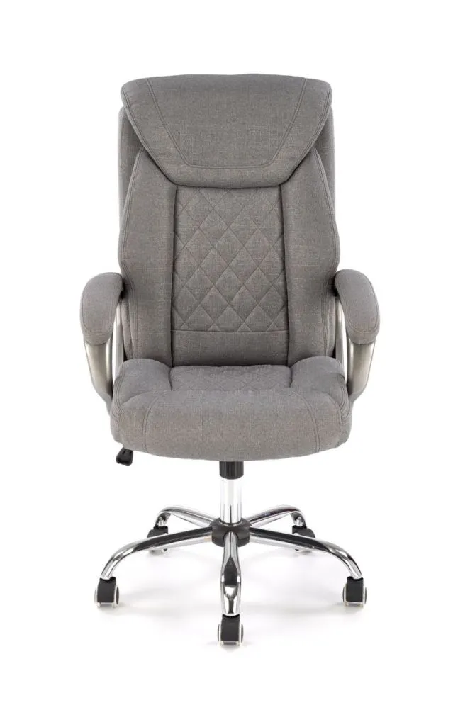 Fotel biurowy HELDER 2 szary z podłokietnikami I sklep meblowy MIRAT.