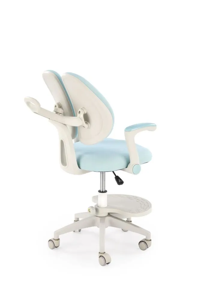 Fotel dla dziecka PANCO jasny niebieski z podłokietnikami I sklep meblowy MIRAT.