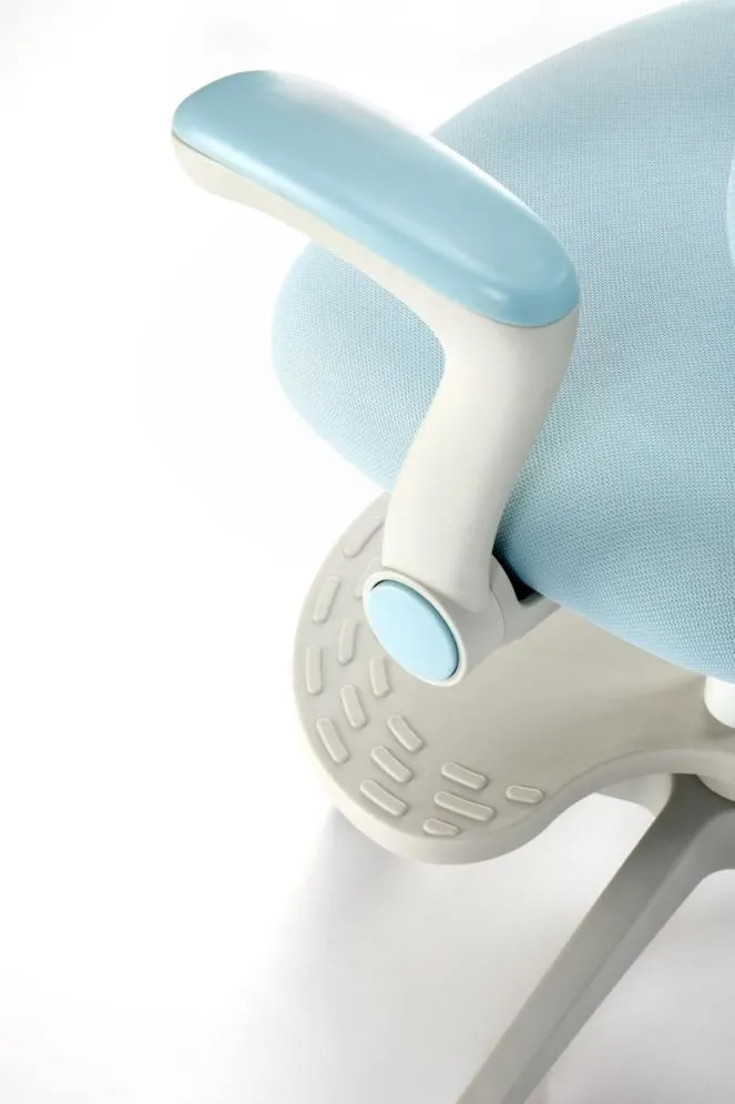 Fotel dla dziecka PANCO jasny niebieski z podłokietnikami I sklep meblowy MIRAT.