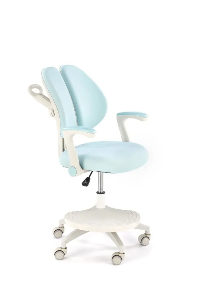 Fotel dla dziecka PANCO jasny niebieski z podłokietnikami I sklep meblowy MIRAT.