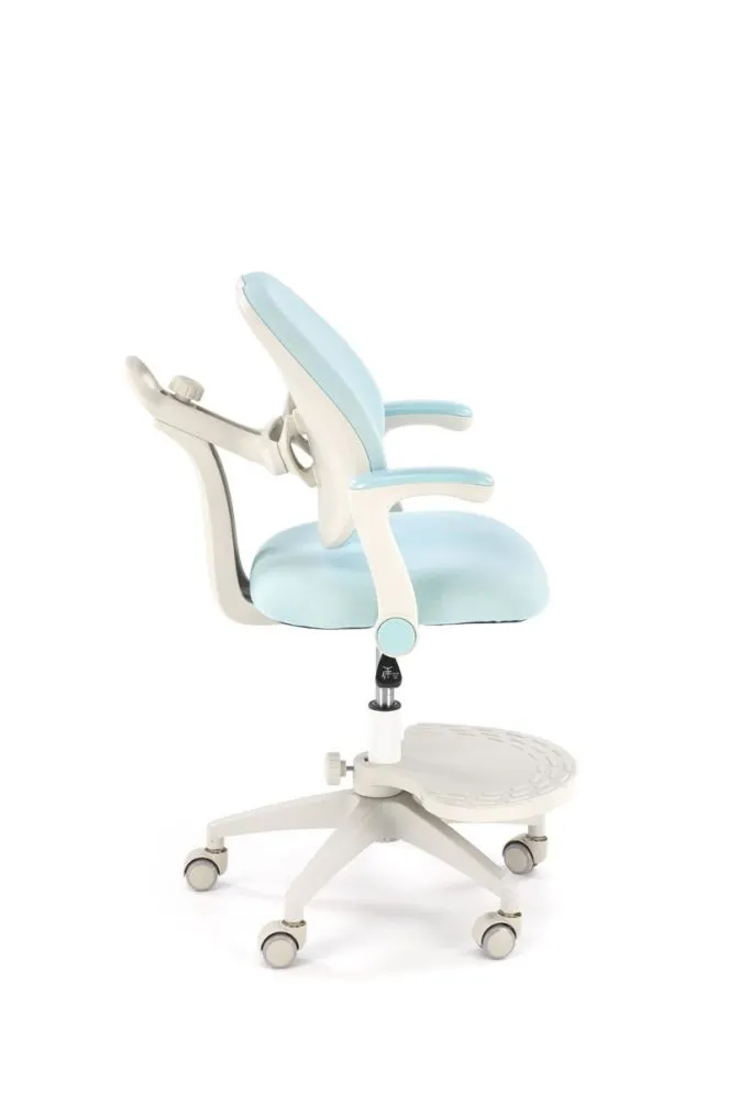 Fotel dla dziecka PANCO jasny niebieski z podłokietnikami I sklep meblowy MIRAT.