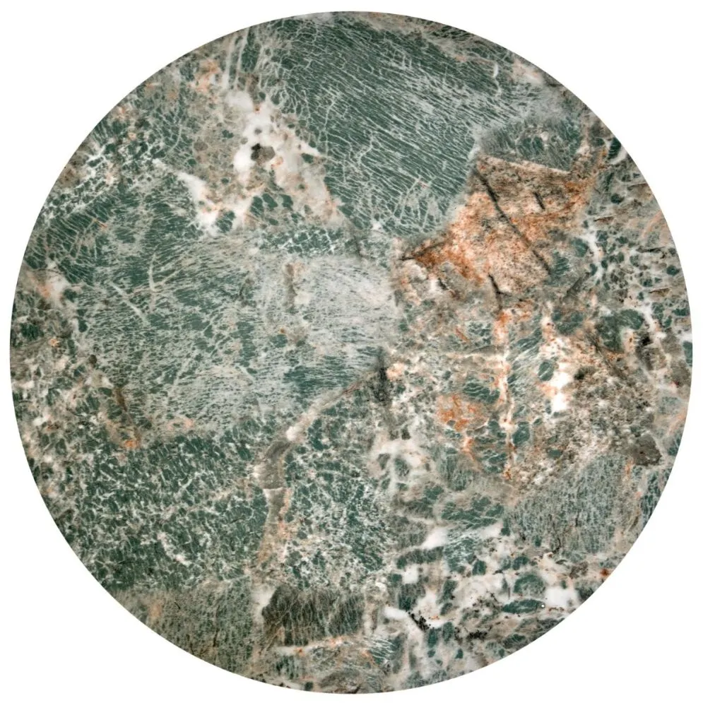 Zestaw 2 stolików INES zielony marmur/czarny ze spieku I sklep meblowy MIRAT. styl LOFT