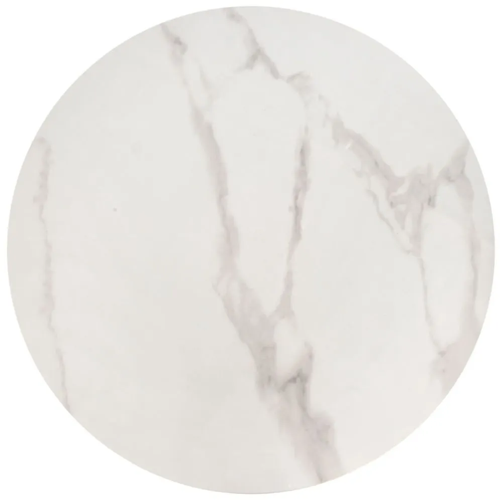 Zestaw 2 stolików kawowych OSARIO biały marmur z legowiskiem I sklep meblowy MIRAT. styl GLAMOUR