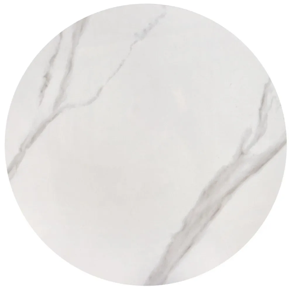 Zestaw 2 stolików kawowych OSARIO biały marmur z legowiskiem I sklep meblowy MIRAT. styl GLAMOUR