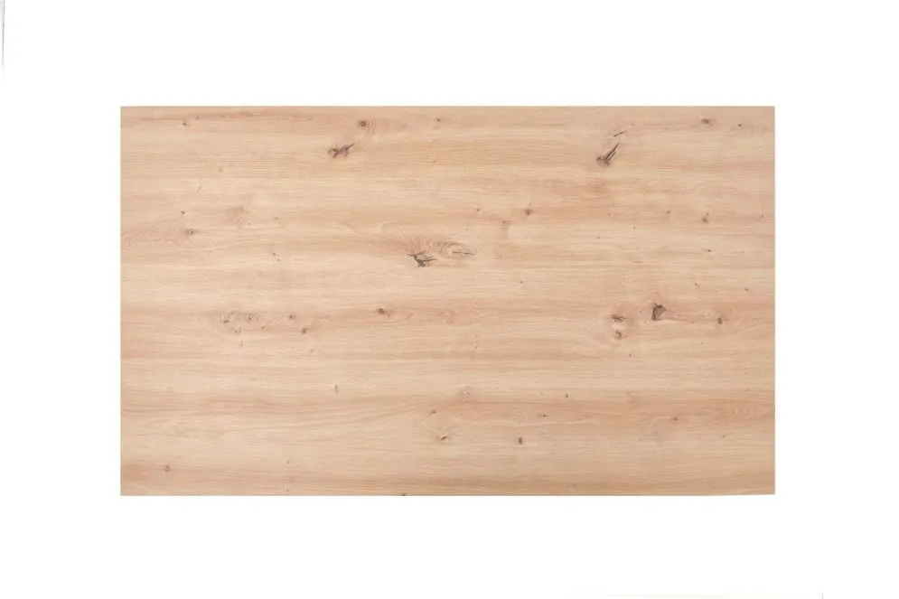 Ława FEMINA 110x65 dąb artisan/czarna z lamelami I sklep meblowy MIRAT. styl LOFT, SKANDYNAWSKI