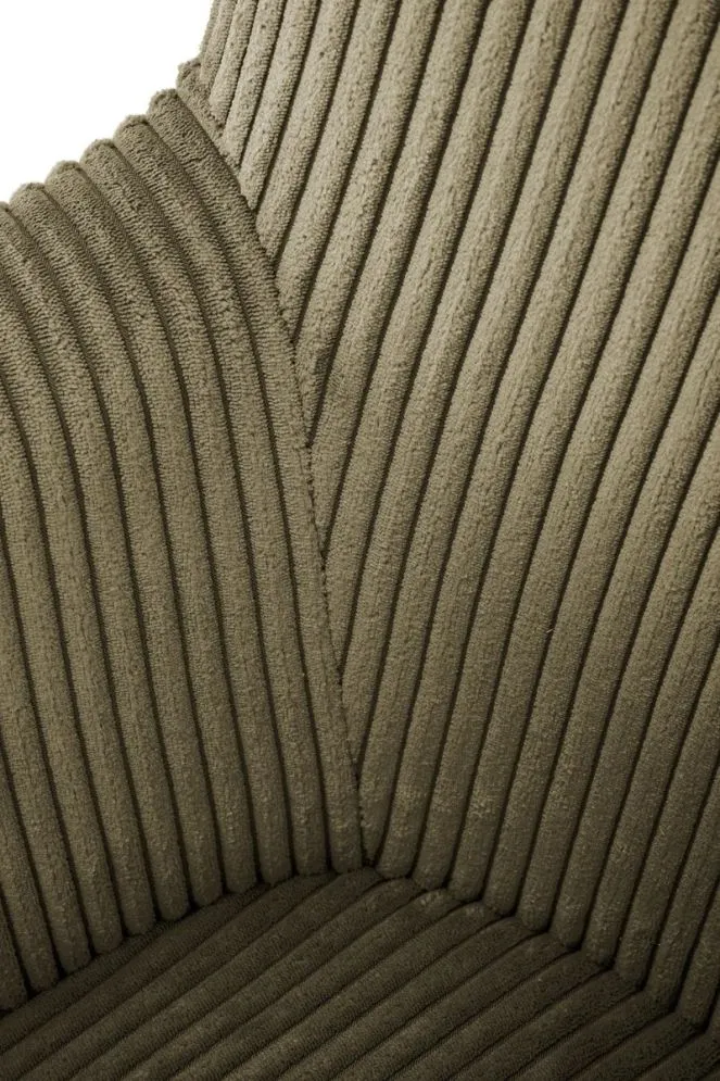 Fotel tapicerowany AMARO oliwkowy sztruksowy I sklep meblowy MIRAT.