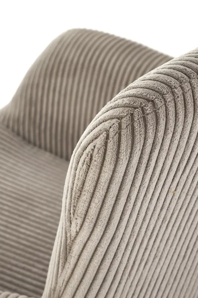 Fotel bujany BELMIRO szary z podłokietnikami I sklep meblowy MIRAT.