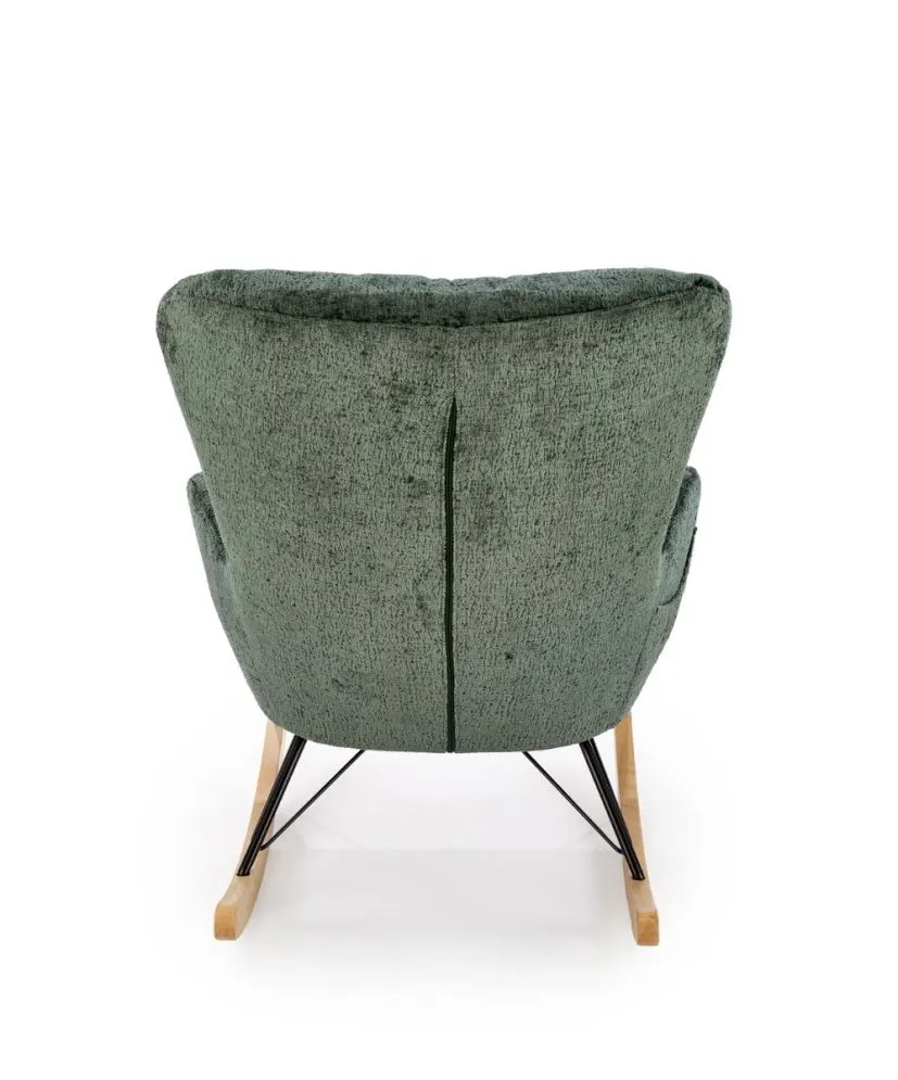 Fotel bujany CASTRO zielony I sklep meblowy MIRAT.